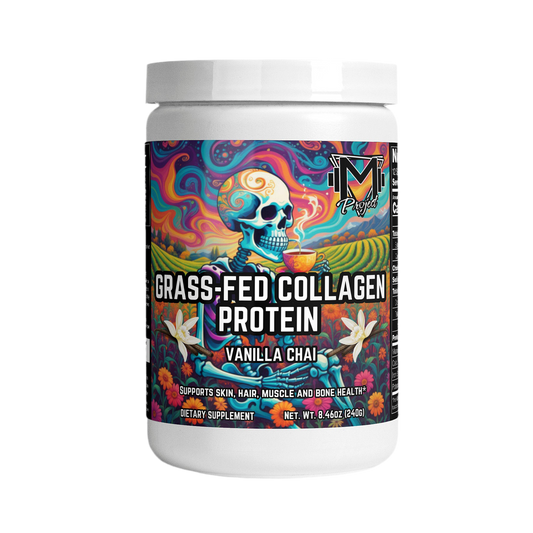 Grass-Fed Vanilla Chai Collagen Protein by Project M