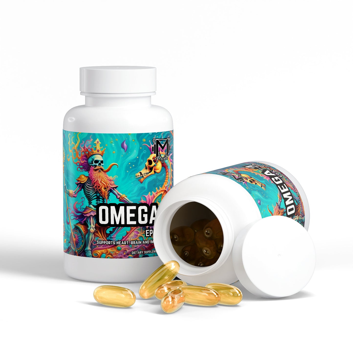 Omega-3 EPA + DHA Softgels by Project M