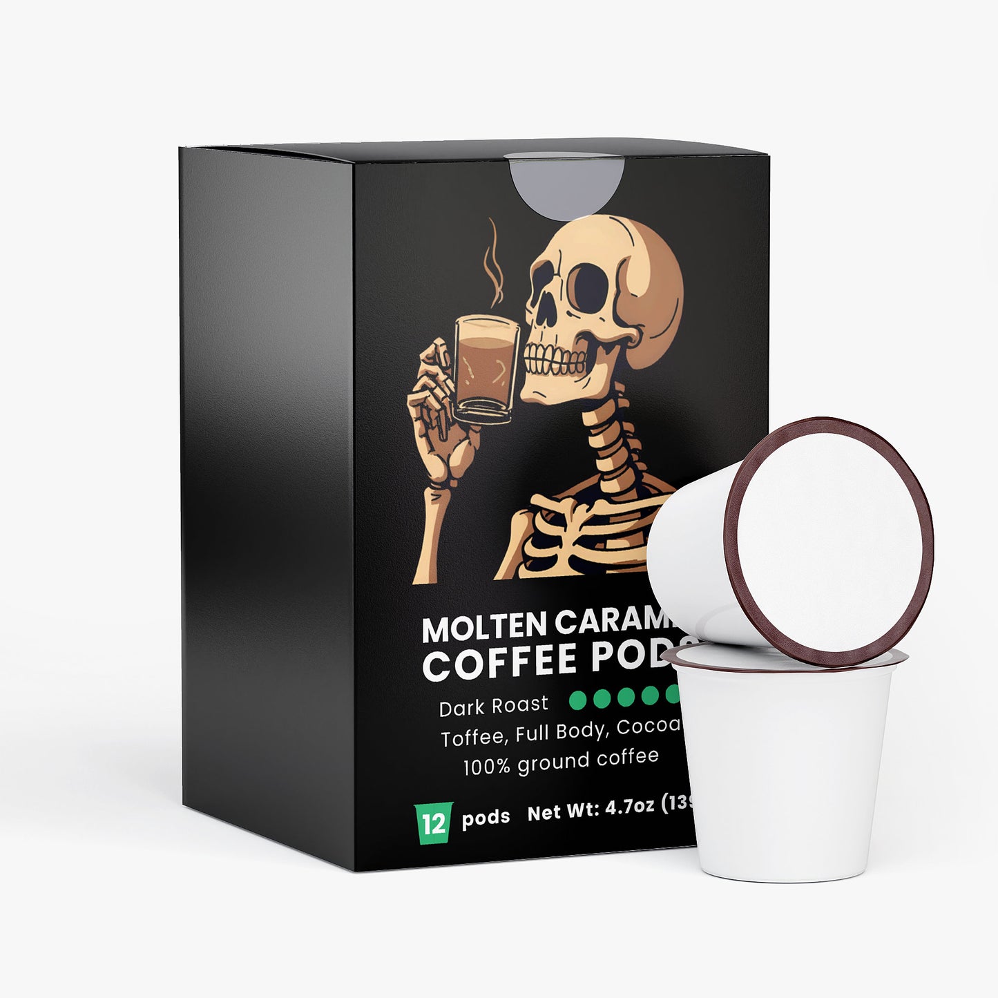 Molten Caramel Coffee Pods (Dark Roast) by Project M