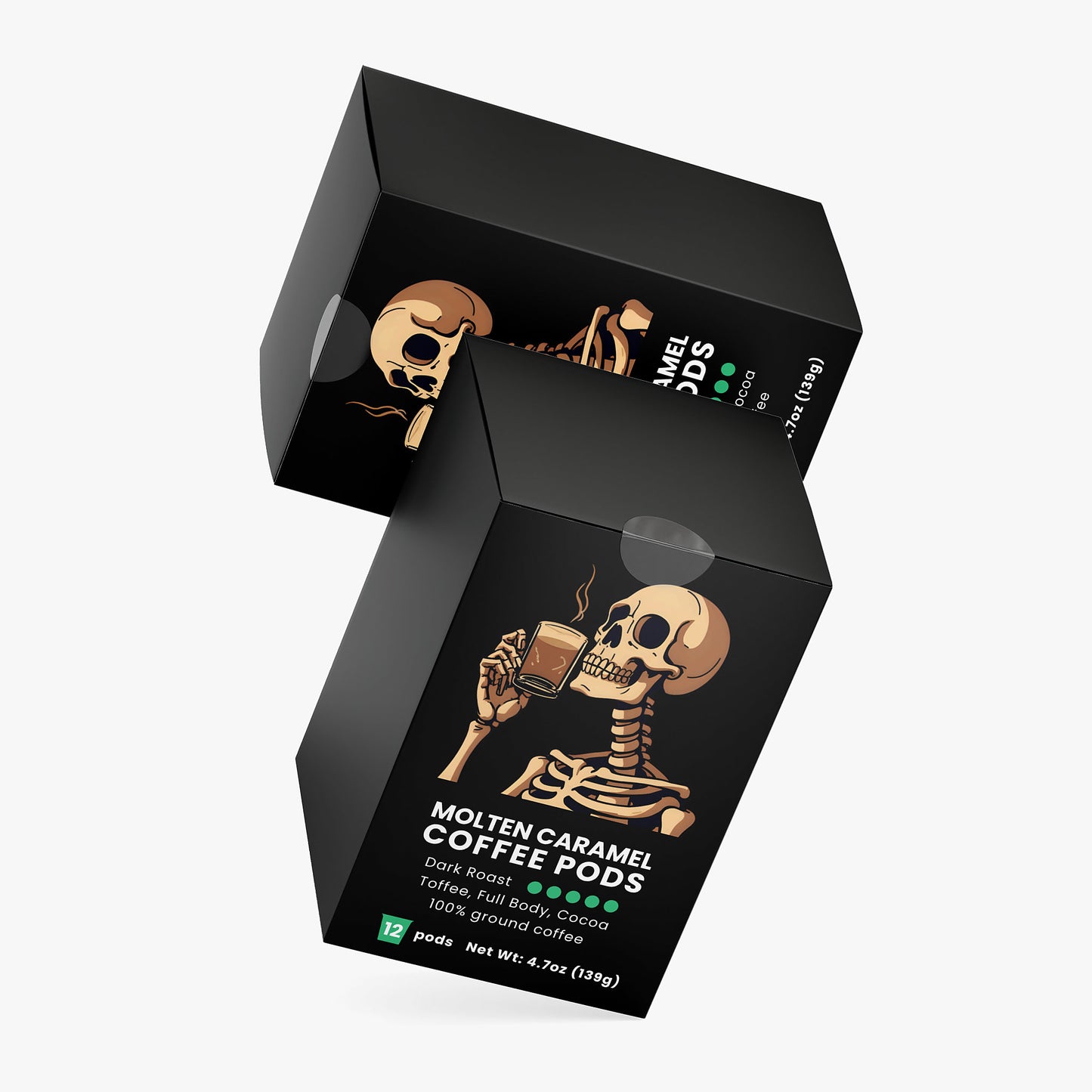 Molten Caramel Coffee Pods (Dark Roast) by Project M
