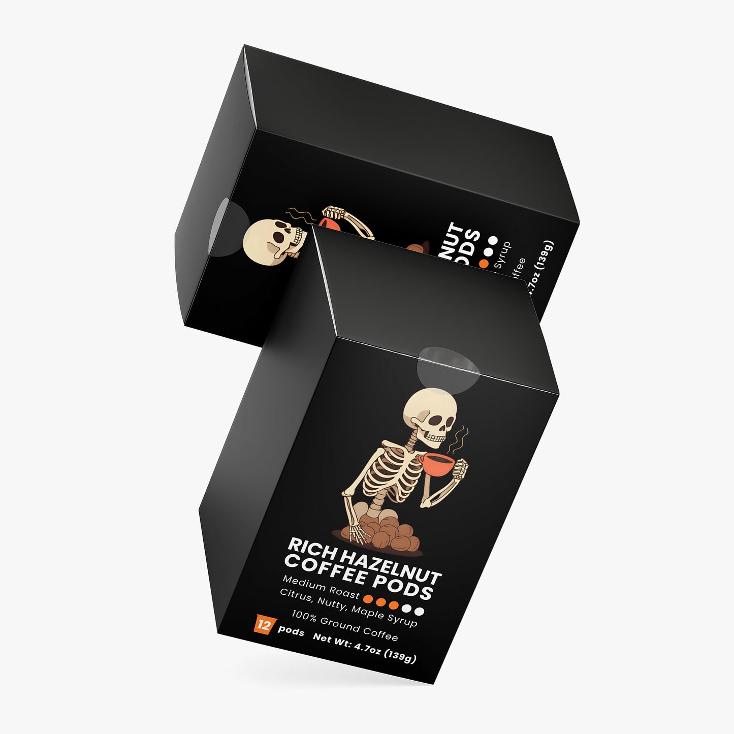 Rich Hazelnut Coffee Pods (Medium Roast) by Project M