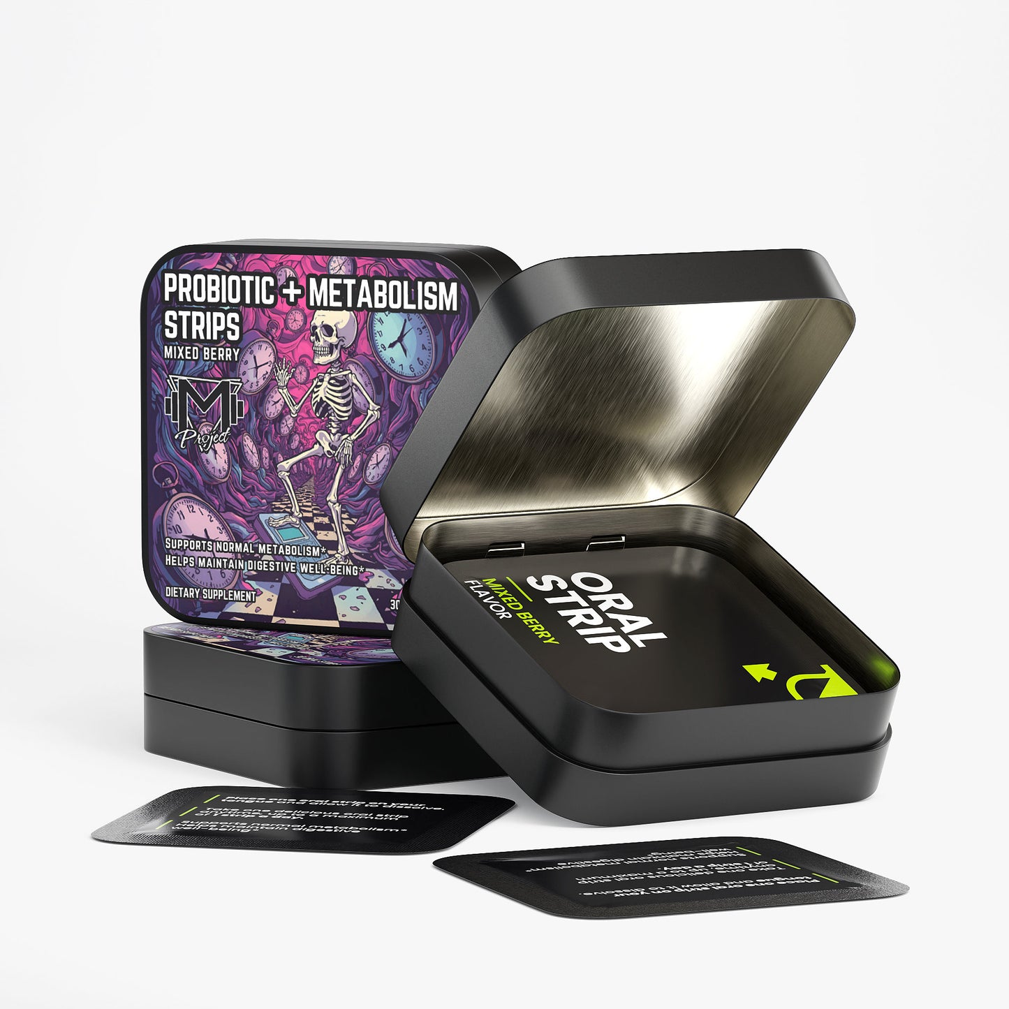 Probiotic + Metabolism Strips by Project M