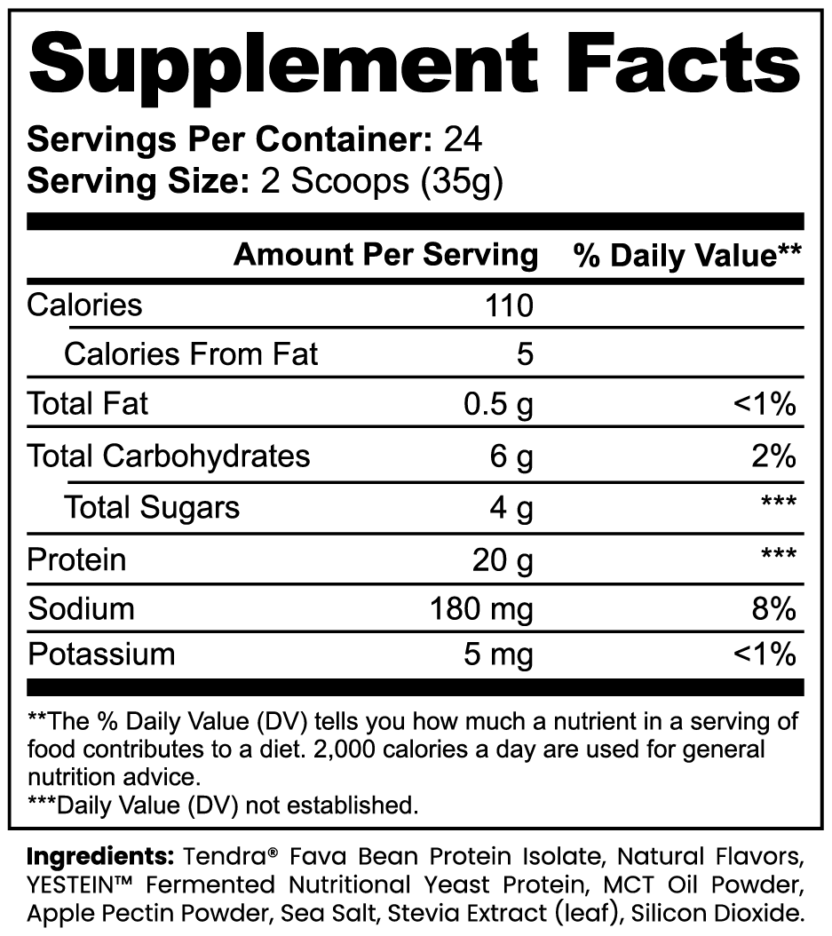 Plant Protein (Vanilla) by Project M