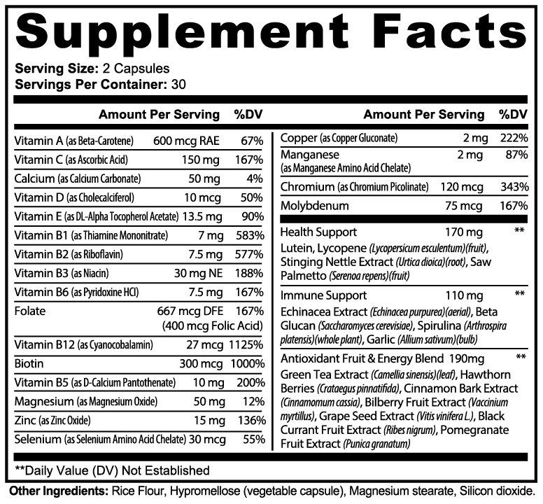 Complete Multivitamin by Project M