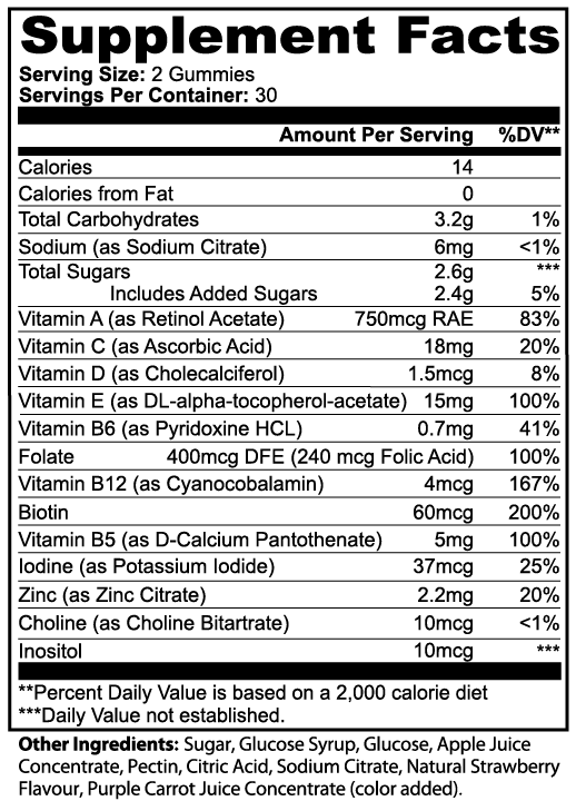 Multivitamin Gummies by Project M