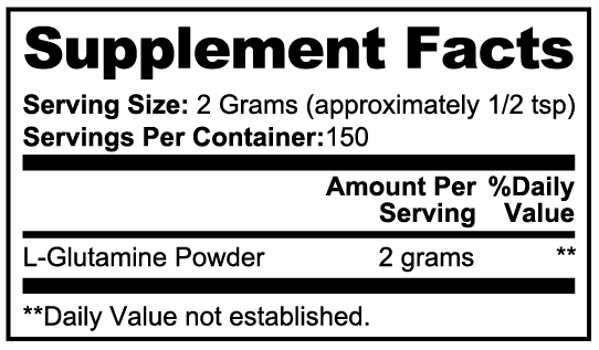 L-Glutamine 150 Servings by Project M