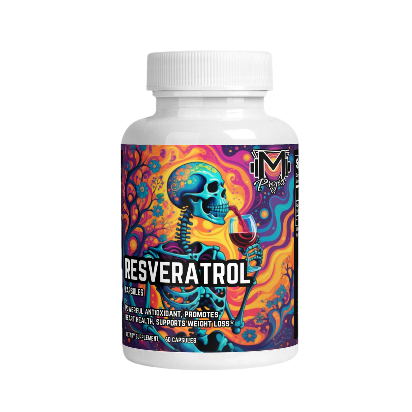 Resveratrol 50% 600mg by Project M