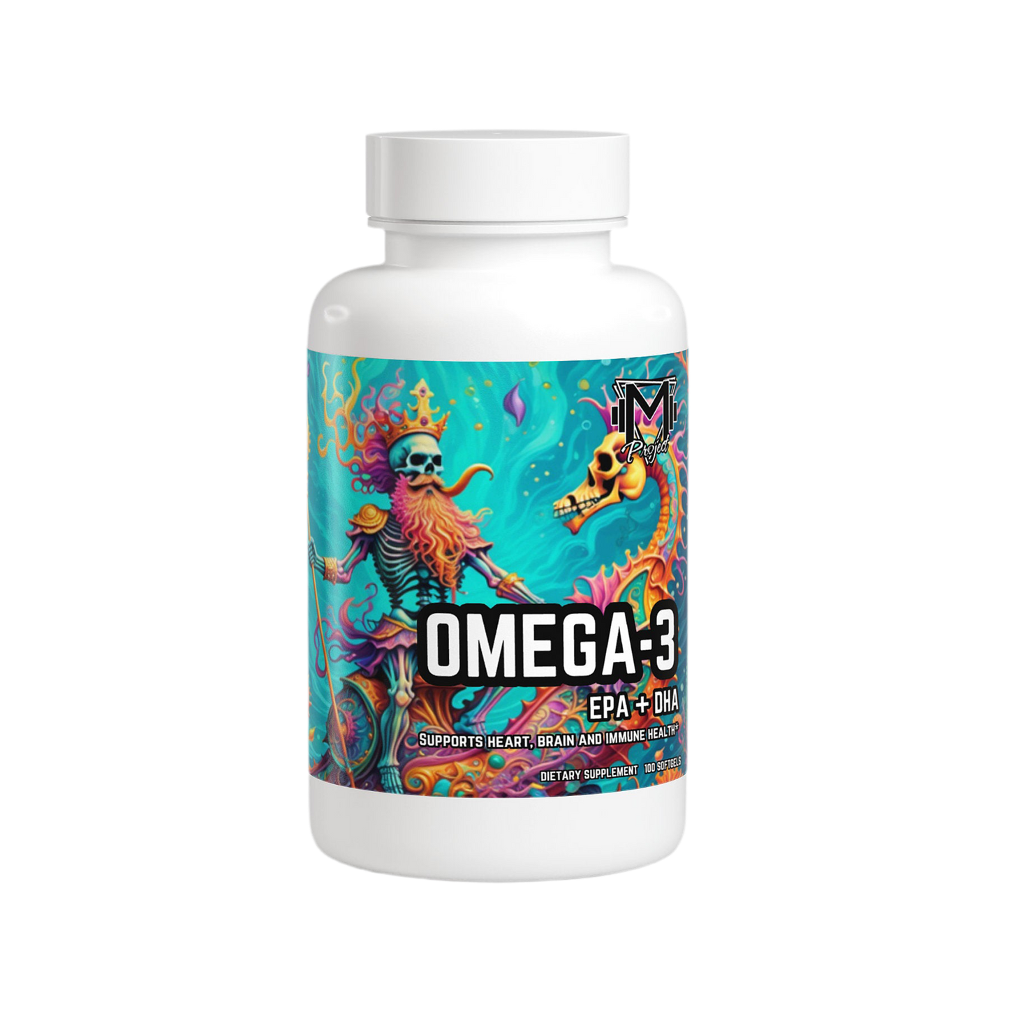 Omega-3 EPA + DHA Softgels by Project M