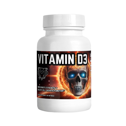 Vitamin D3 Softgels by Project M