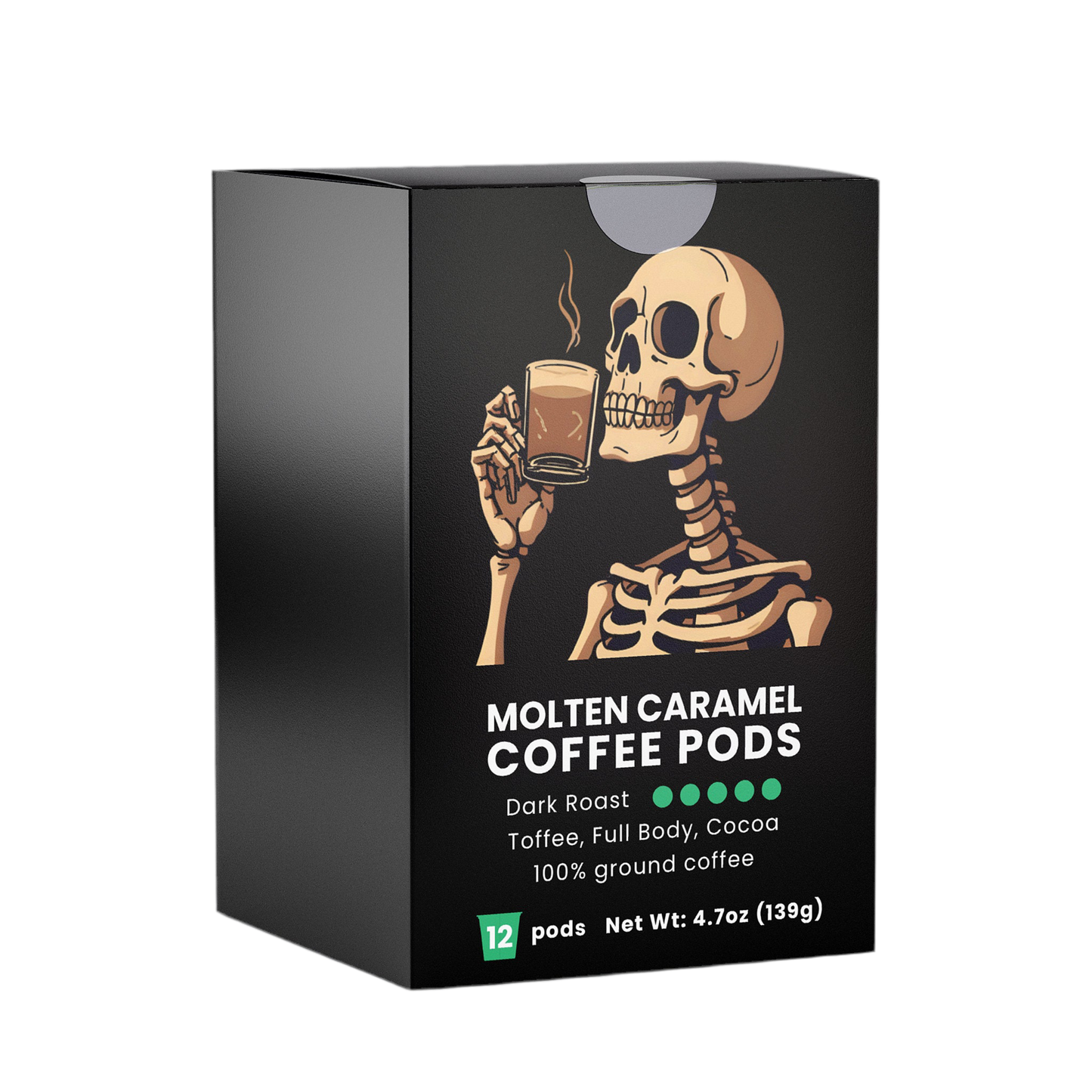Molten Caramel Coffee Pods (Dark Roast) by Project M