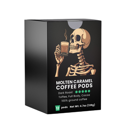 Molten Caramel Coffee Pods (Dark Roast) by Project M
