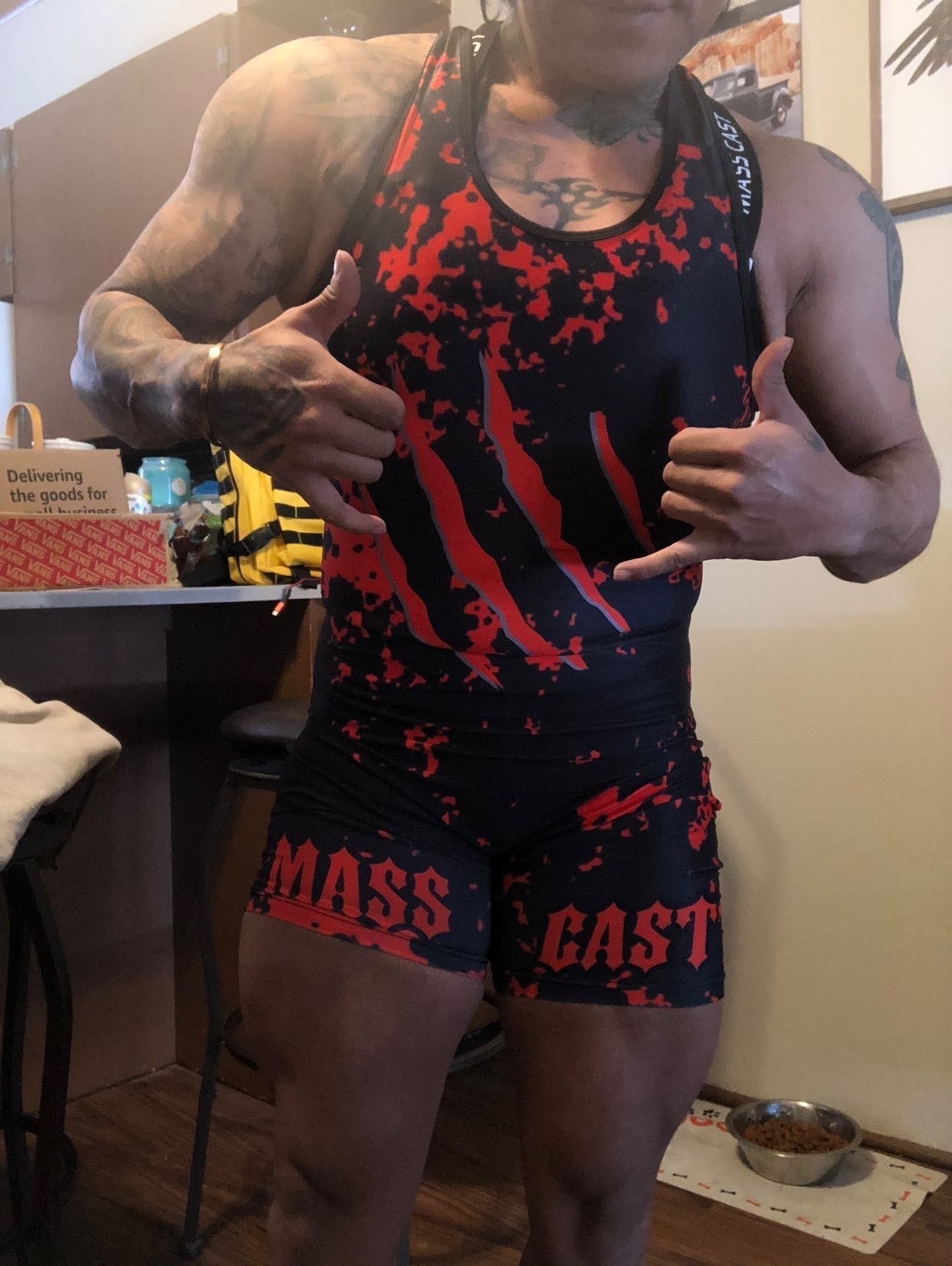 Powerlifting Singlets by Mass Cast