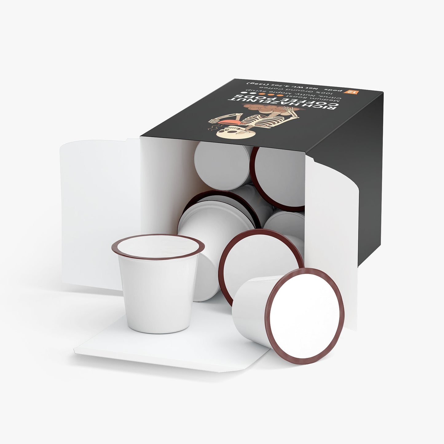 Rich Hazelnut Coffee Pods (Medium Roast) by Project M