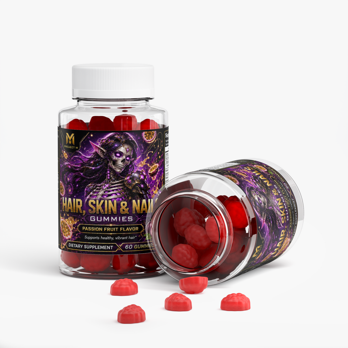 Hair, Skin & Nails Gummies by Project M