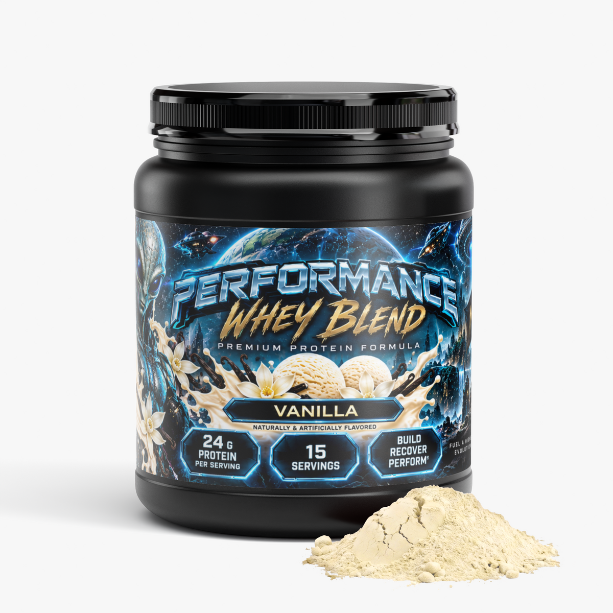 Performance Whey Protein Blend (Vanilla) by Project M