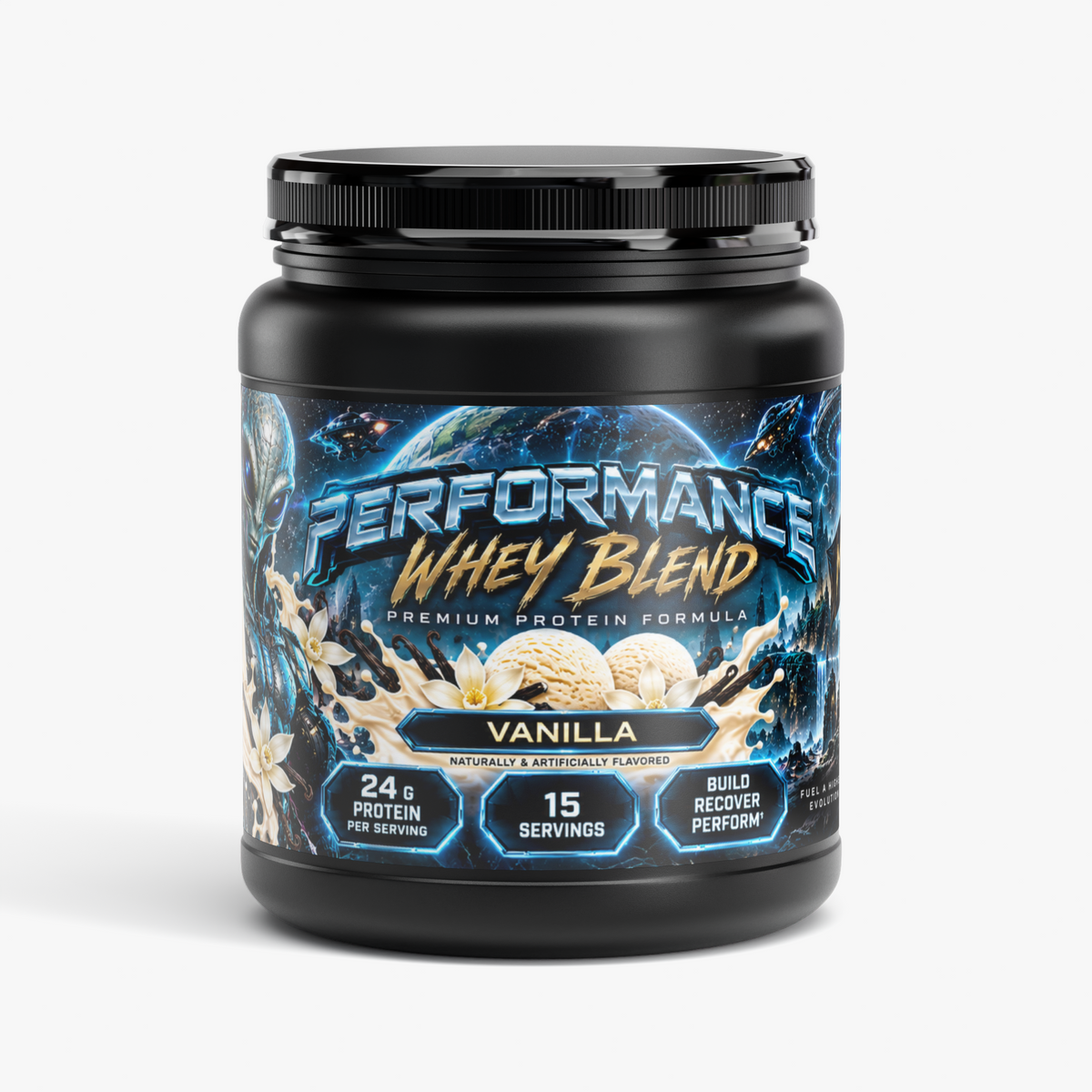 Performance Whey Protein Blend (Vanilla) by Project M