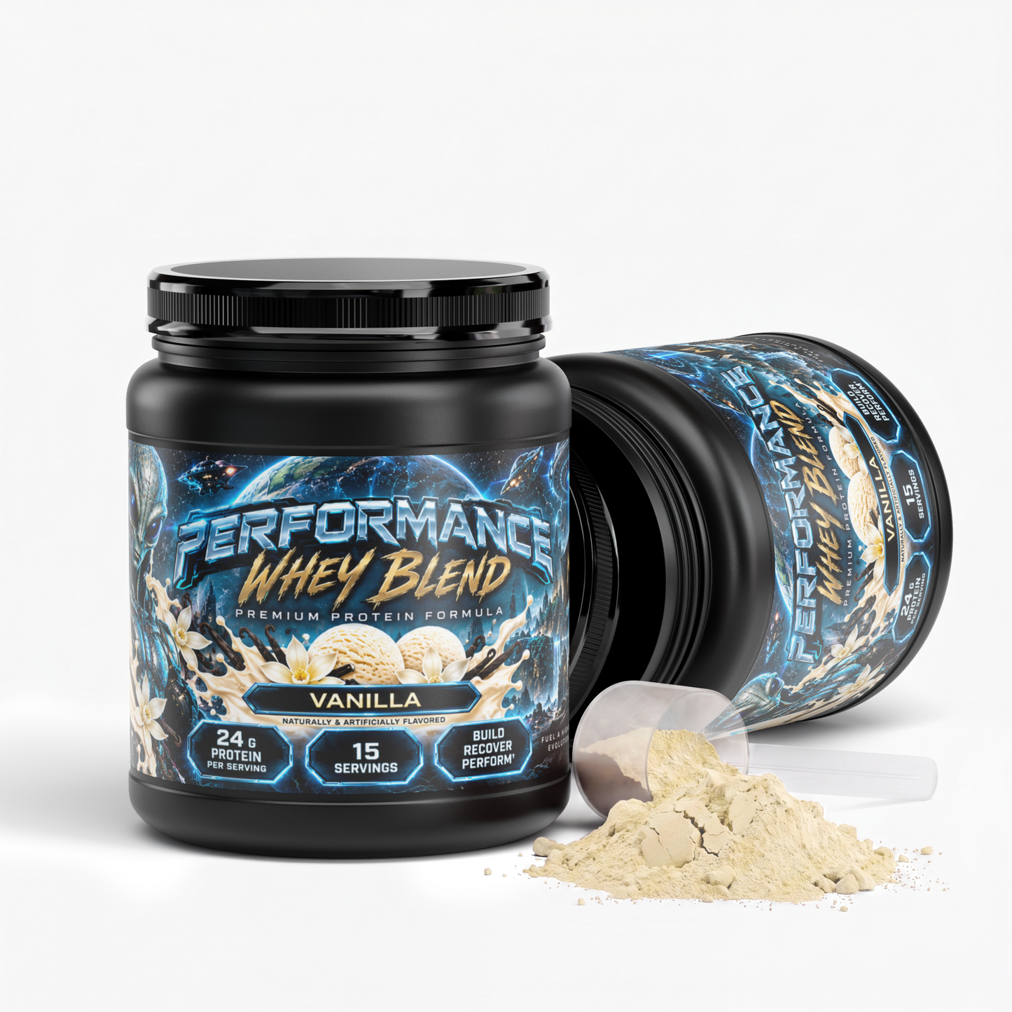 Performance Whey Protein Blend (Vanilla) by Project M