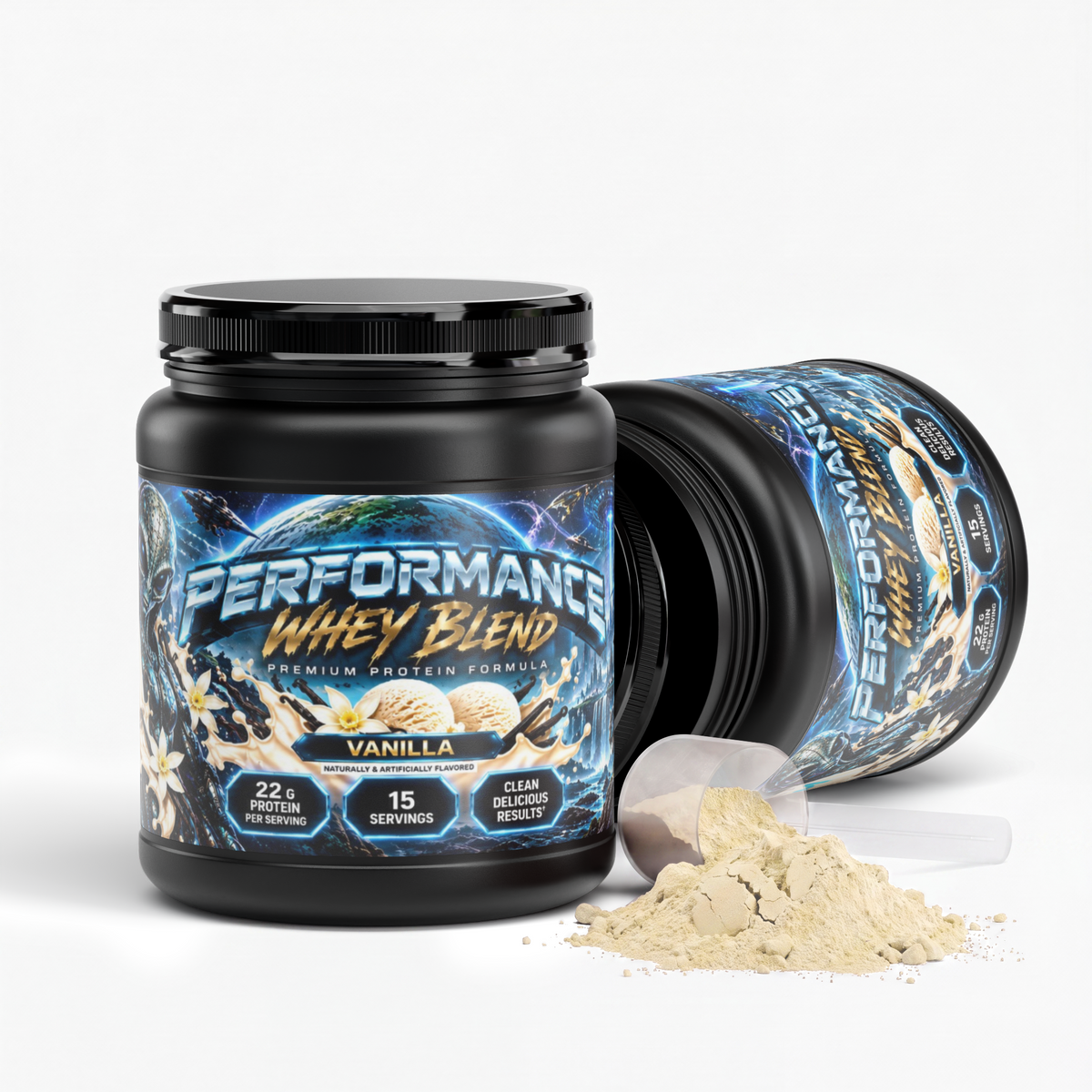 Performance Whey Protein Blend (Vanilla) by Project M