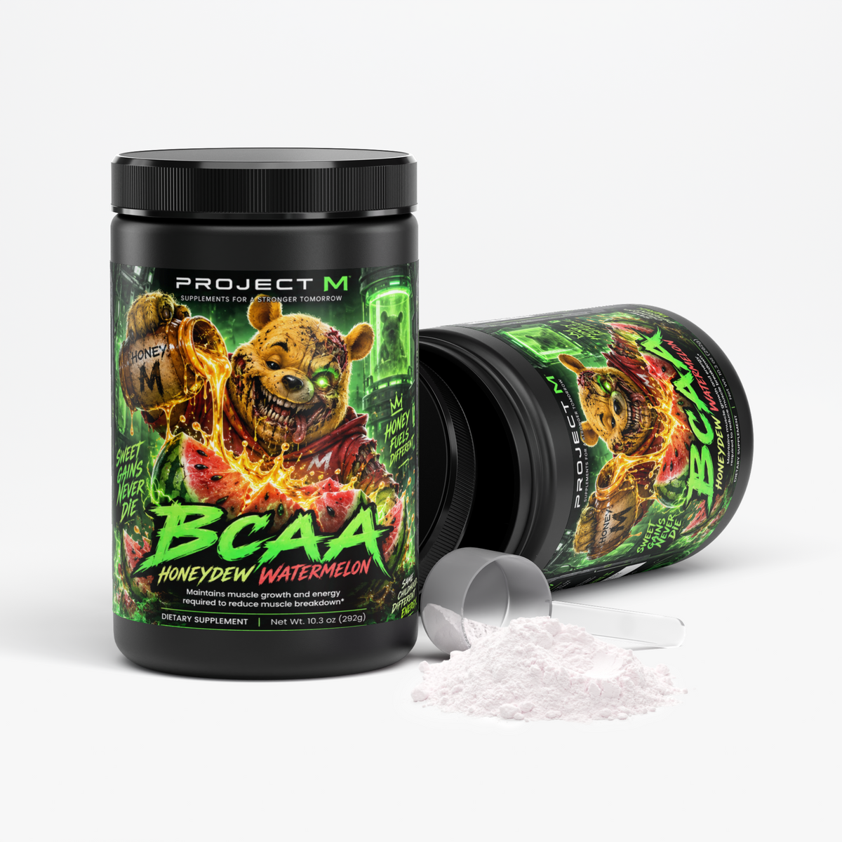 BCAA v2 Honeydew Watermelon 45 Serving by Project M
