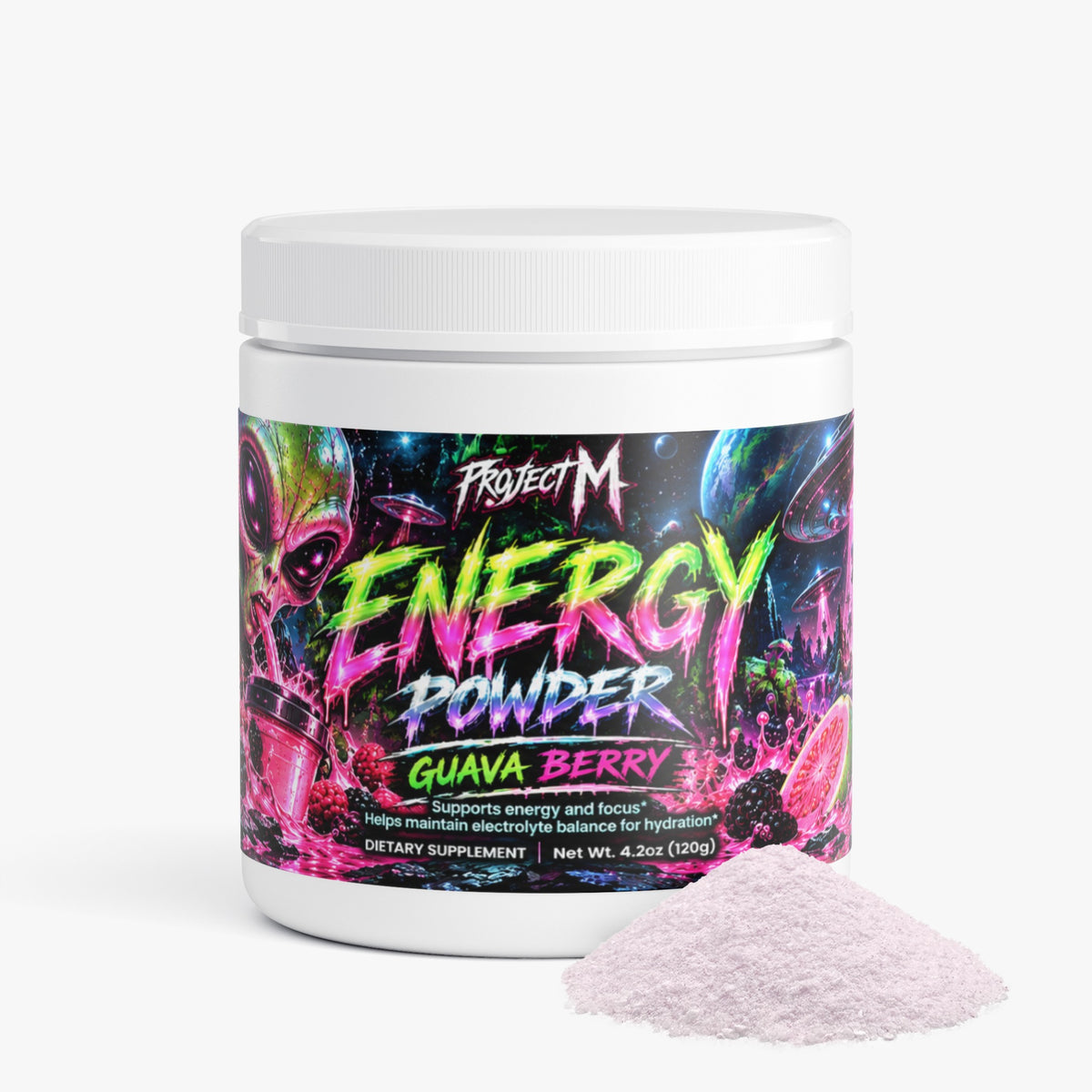 Energy Powder (Guava Berry) by Project M