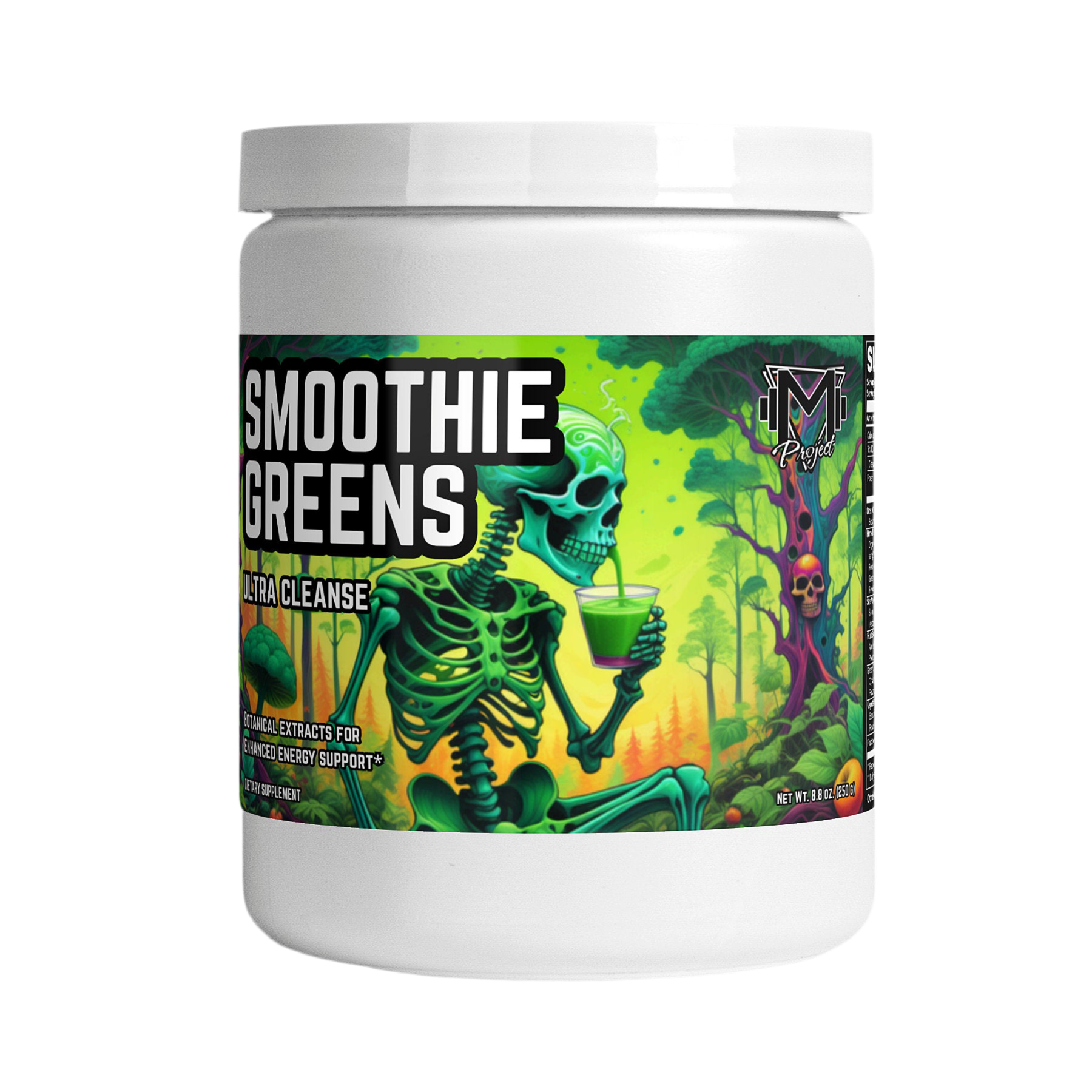 Project M Ultra Cleanse Smoothie Greens 50 Serving by Project M – Project M Supps
