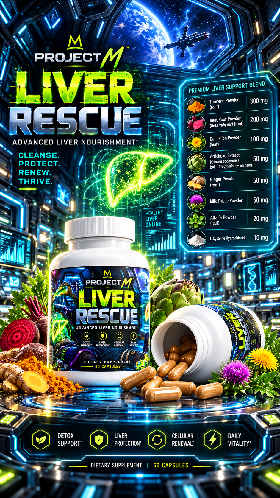 Liver Support by Project M