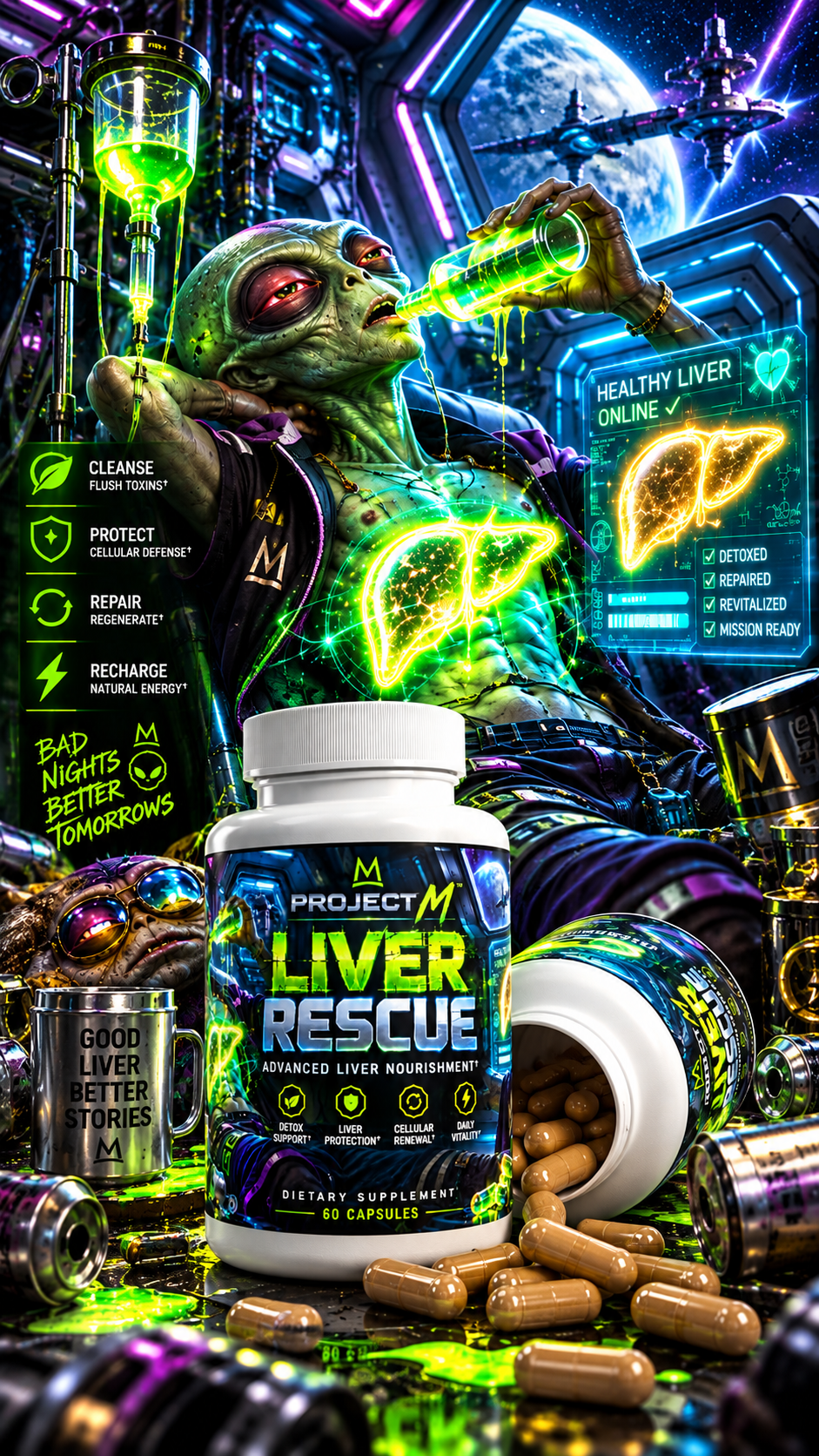 Liver Support by Project M