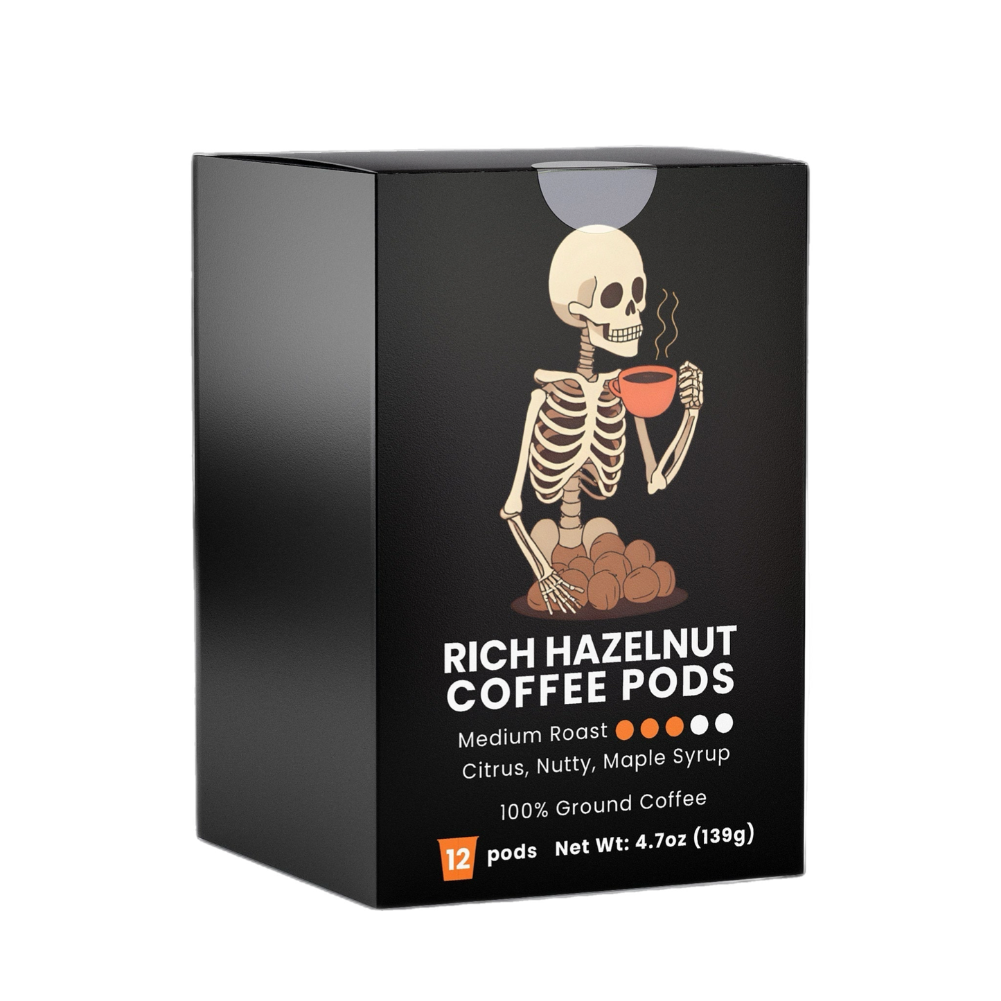 Rich Hazelnut Coffee Pods (Medium Roast) by Project M