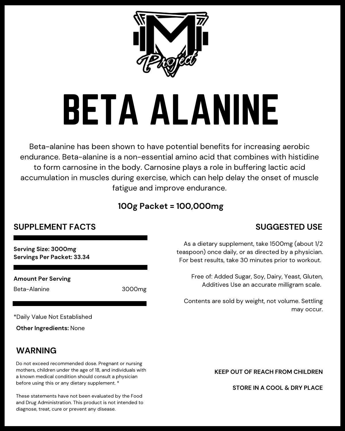Beta Alanine