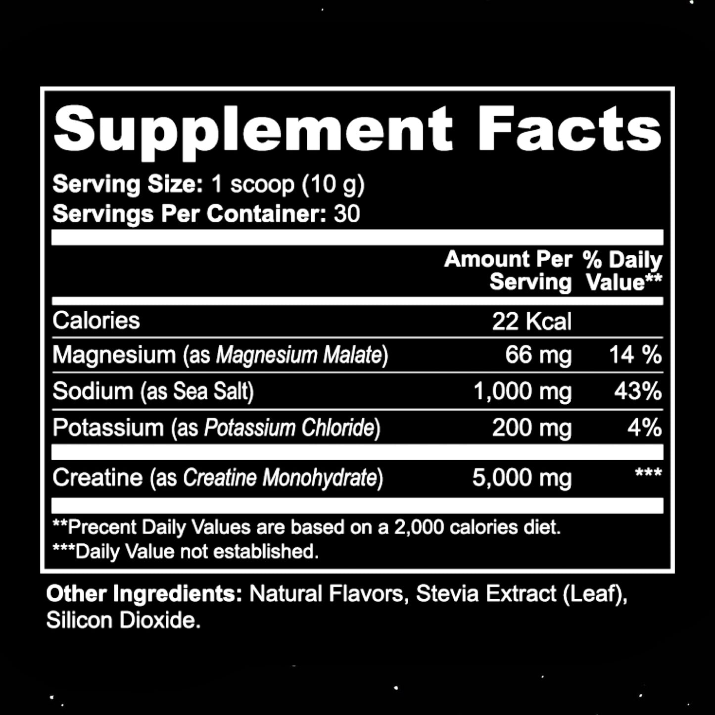Creatine Hydration by Project M