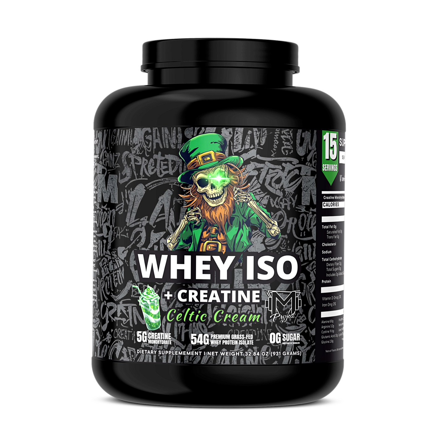 Whey Iso + Creatine 54G Protein/Scoop by Project M