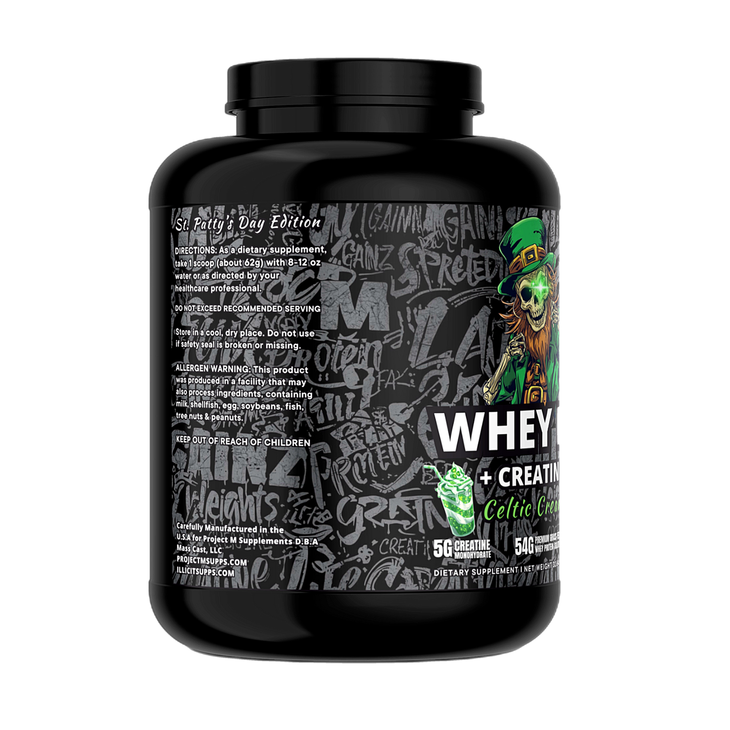 Whey Iso + Creatine 54G Protein/Scoop by Project M