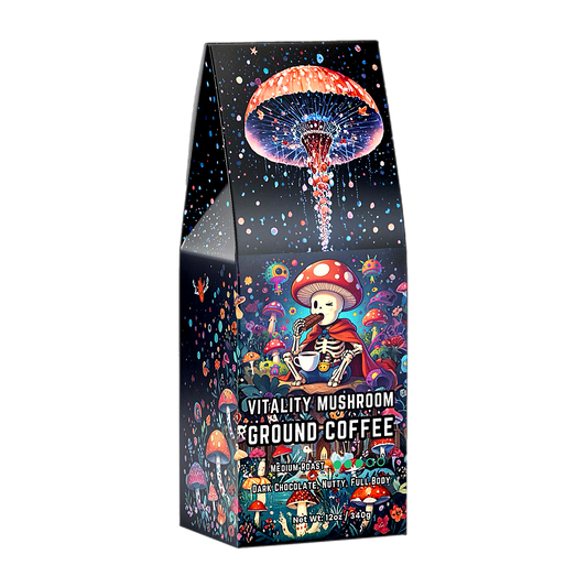 Vitality Mushroom Coffee (Medium Roast) by Project M