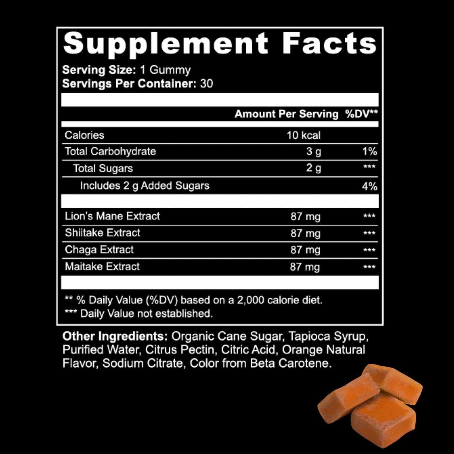 Adaptogen Vitality Gummies by Project M