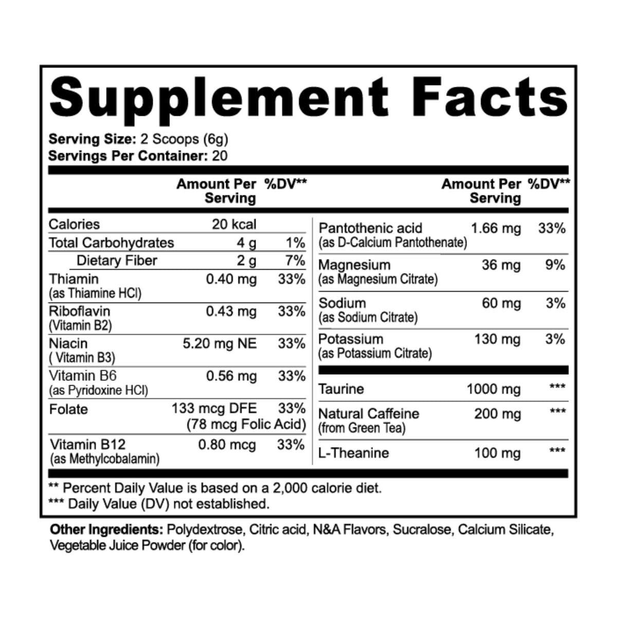 Energy Powder (Yuzu Flavor) by Project M