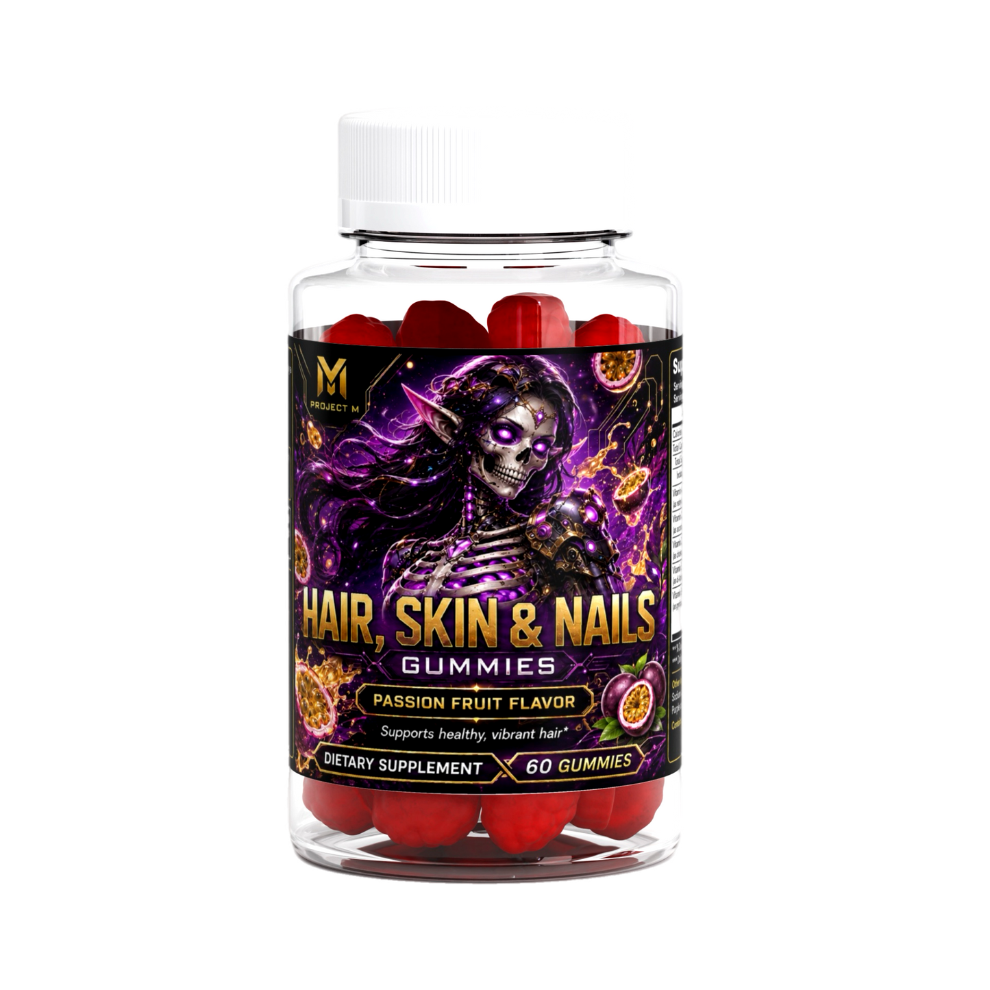Hair, Skin & Nails Gummies by Project M