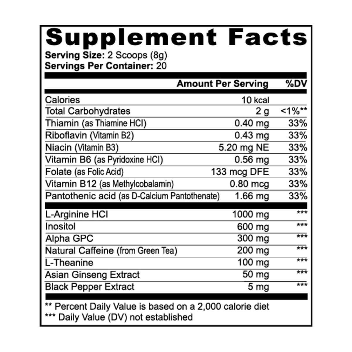 Focus Powder v2 (Sour Candy) by Project M