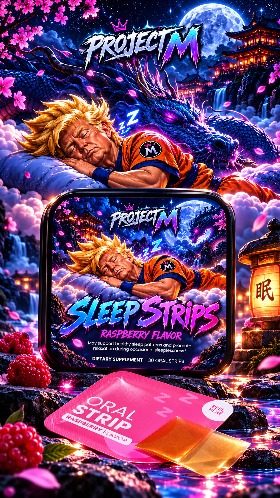 Sleep Strips Sleeping Dragon Edition by Project M