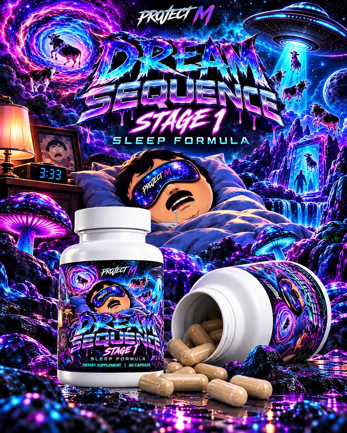 Dream Sequence Stage 1 Sleep Formula by Project M