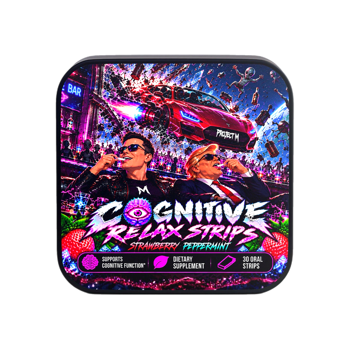Cognitive Relax Strips by Project M