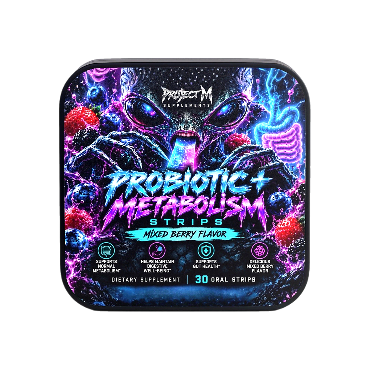 Probiotic + Metabolism Strips by Project M