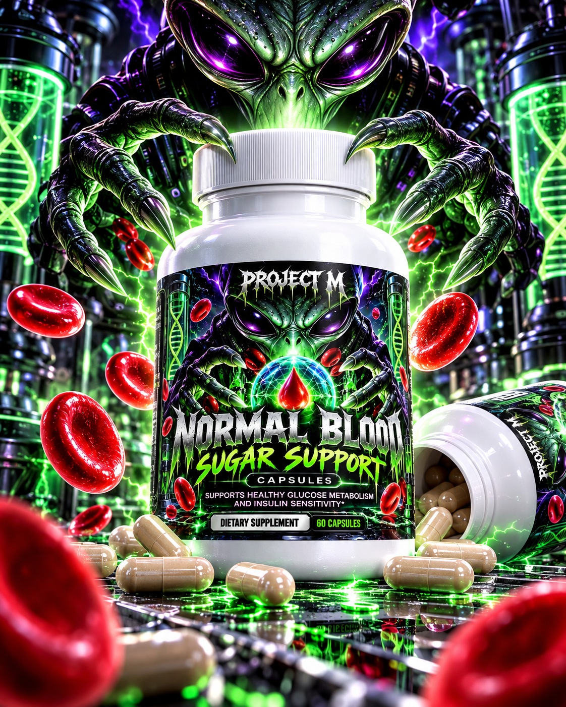 Normal Blood Sugar Support by Project M